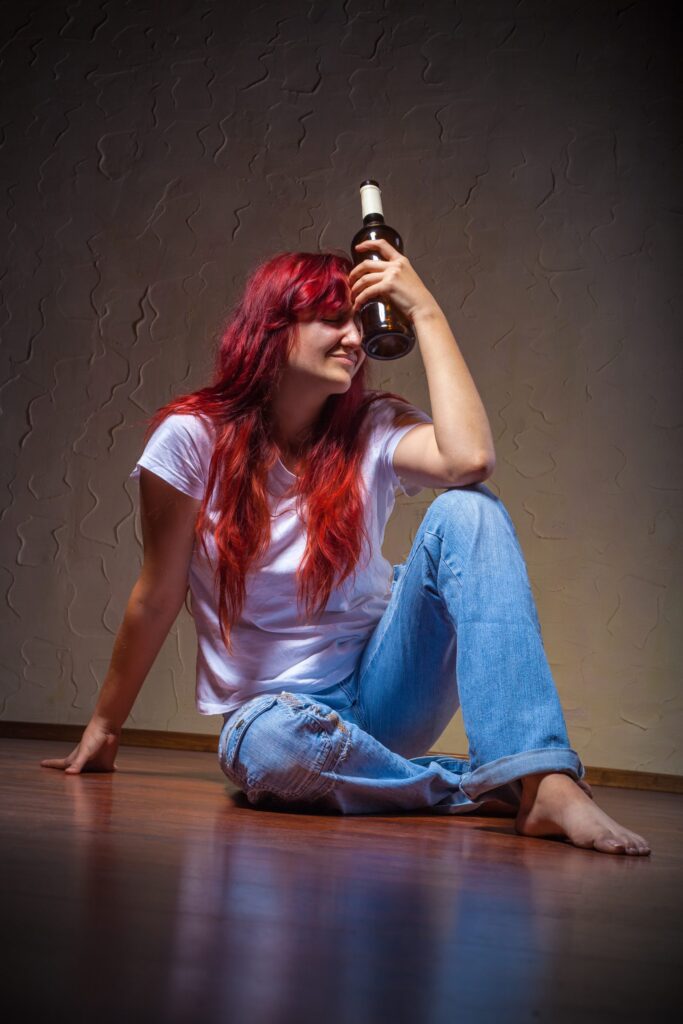 Alcoholic Woman